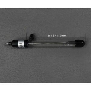 Double salt bridge saturated silver chloride electrode, glass, 110 mm