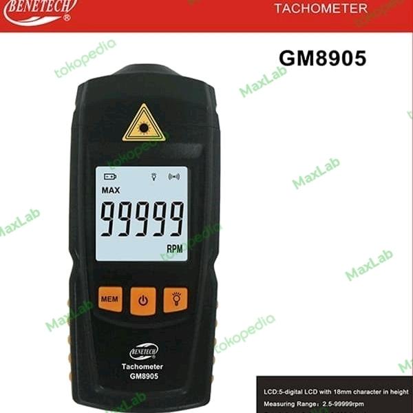 Alat ukur kecepatan putaran (RPM gauge tester, Tachometer) - Image 2