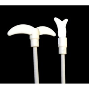 Batang Pengaduk Teflon (PTFE Stirring Rod), 40 cm