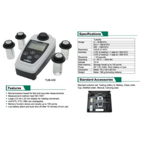 Alat Ukur Kekeruhan, Turbidimeter (Turbidity Meter)