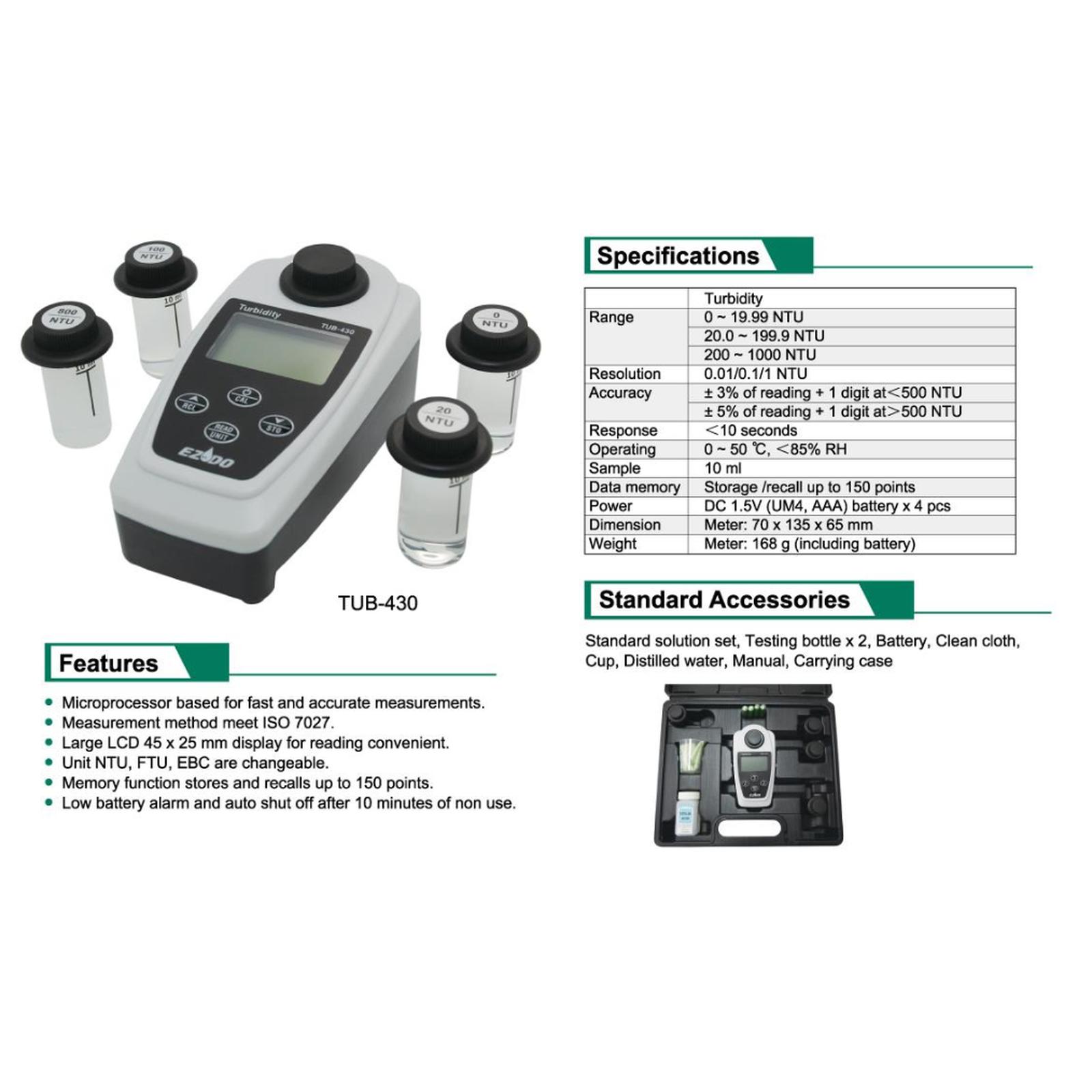 Alat Ukur Kekeruhan, Turbidimeter (Turbidity Meter)