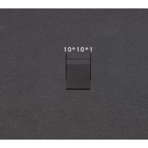 Glass carbon electrode sheet, 10*10*1 mm