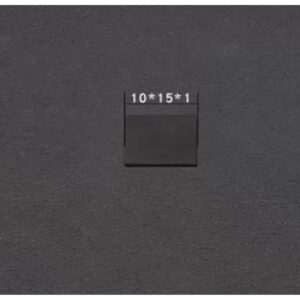 Glass carbon electrode sheet, 10*15*1 mm