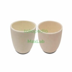 Cawan kursible (Crucible), 100 ml, Alumina