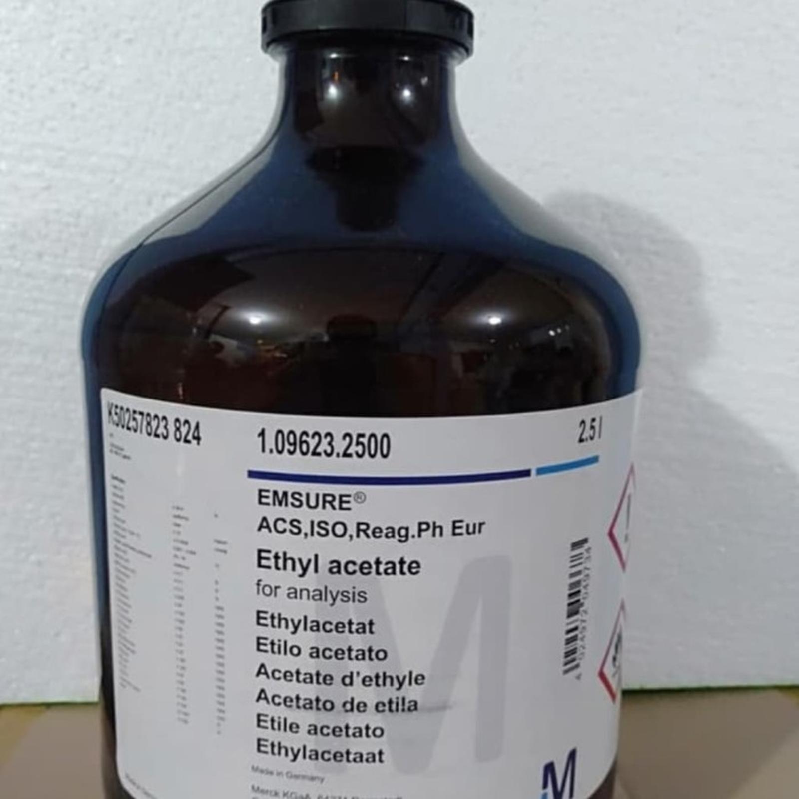 Ethyl acetate (EA), Ethyl ethanoate, Acetic ester, Merck, 1 Liter