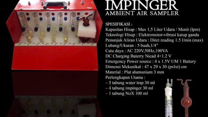 Gas Inpinger (Glass Bubbler Midget Impinger for NO2 Sampling) - Image 2