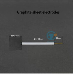 Graphite sheet electrode, 6*80 mm, C-Dimension: *30*3 mm
