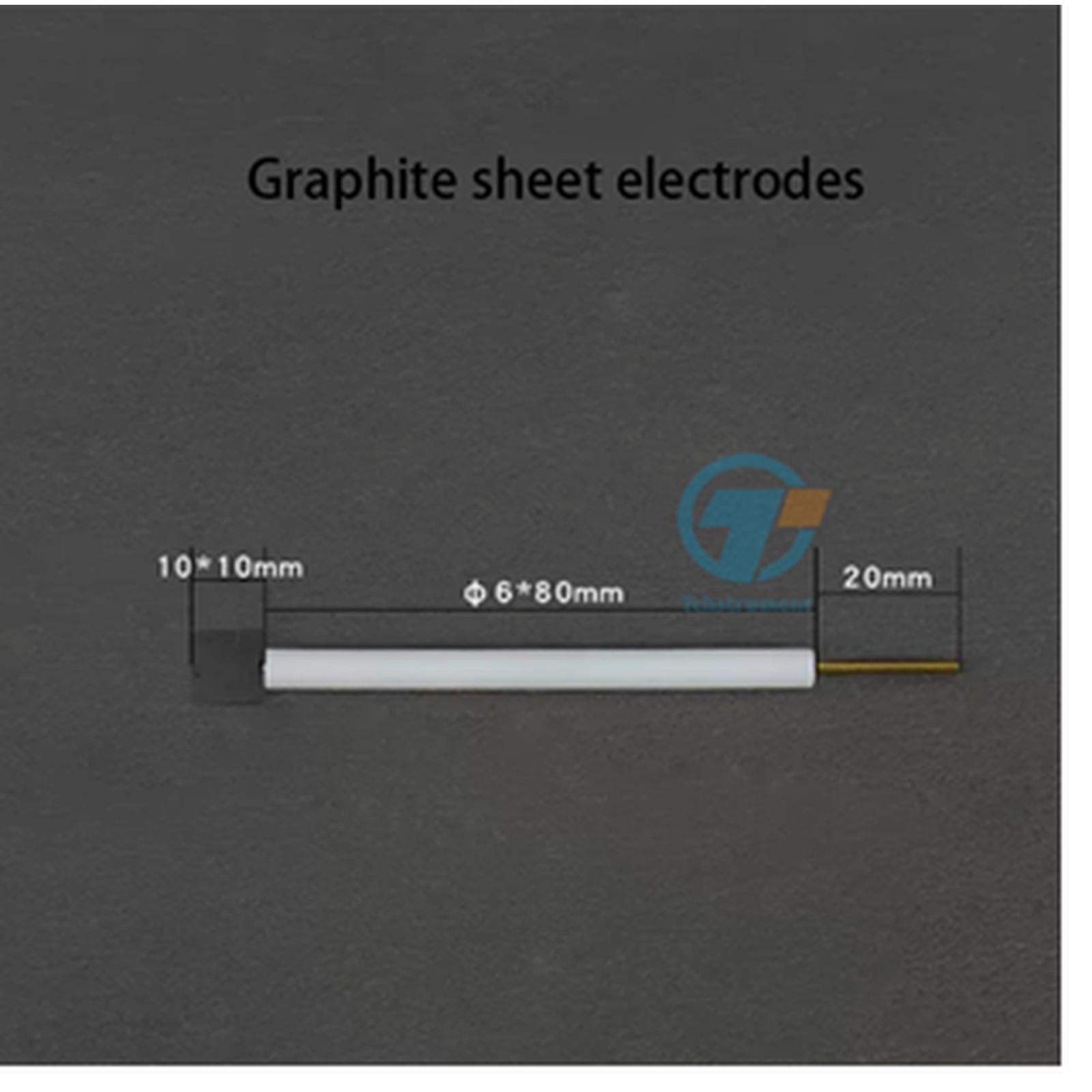 Graphite sheet electrode, 6*80 mm, C-Dimension: 0*10*3 mm