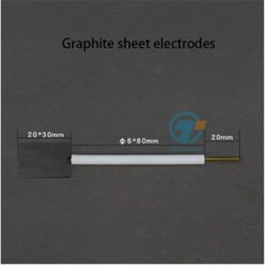 Graphite sheet electrode, 6*80 mm, C-Dimension: 0*30*3 mm