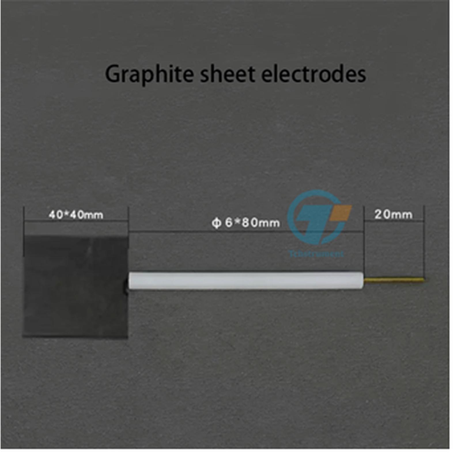 Graphite sheet electrode, 6*80 mm, C-Dimension: 0*40*3 mm