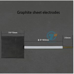 Graphite sheet electrode, 8*80 mm, C-Dimension: 0*70*3 mm