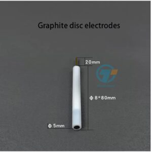 Graphite disk electrode, 8*80 mm, C-Dimension: 5 mm