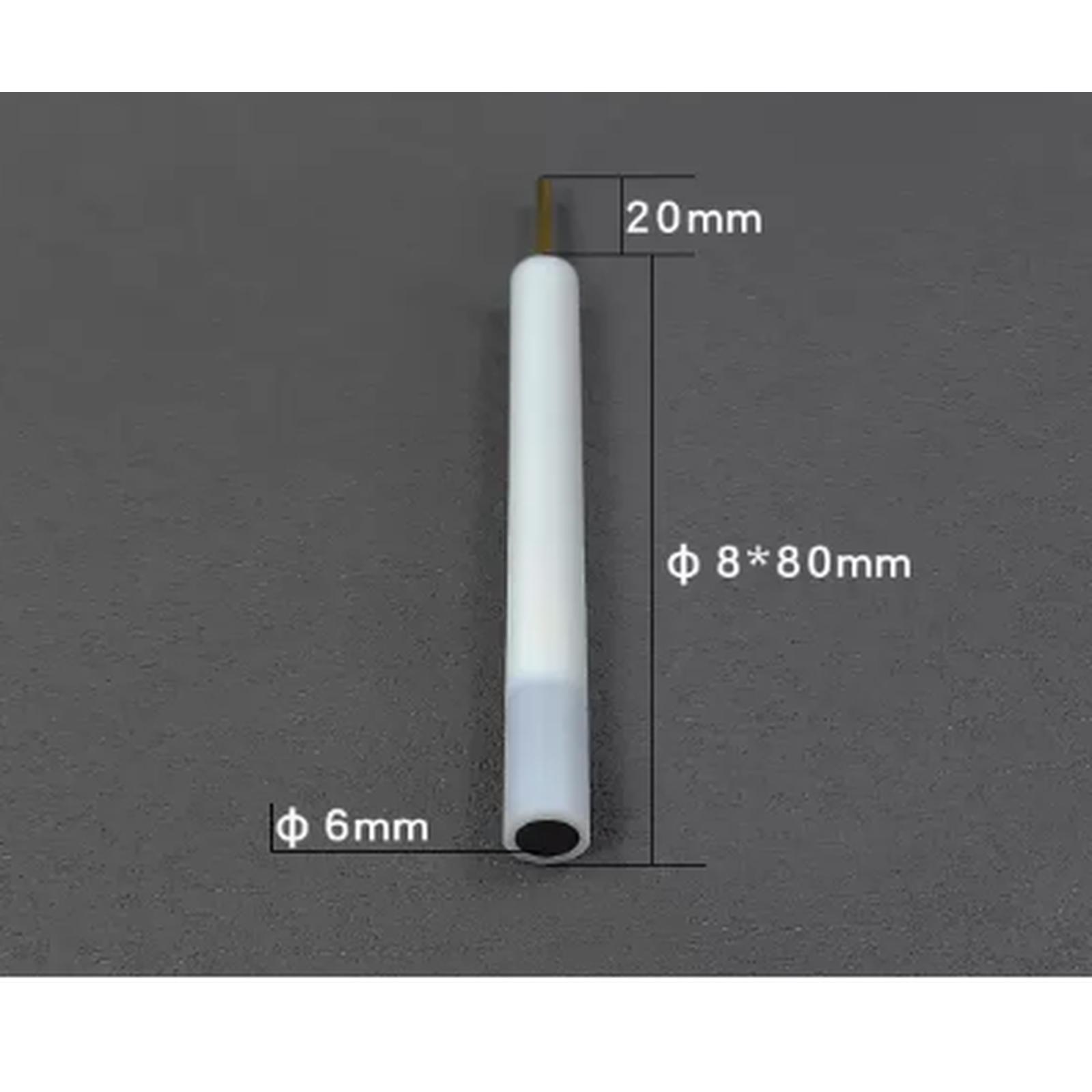 Graphite disk electrode, 8*80 mm, C-Dimension: 6 mm