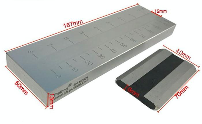 Hegman gauge, Fineness grind, Grindometer, Elcometer, 100 micron - Image 2