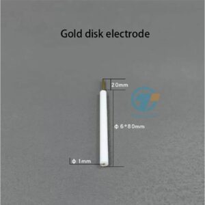 Gold disk electrode, 1 mm, 6*80 mm